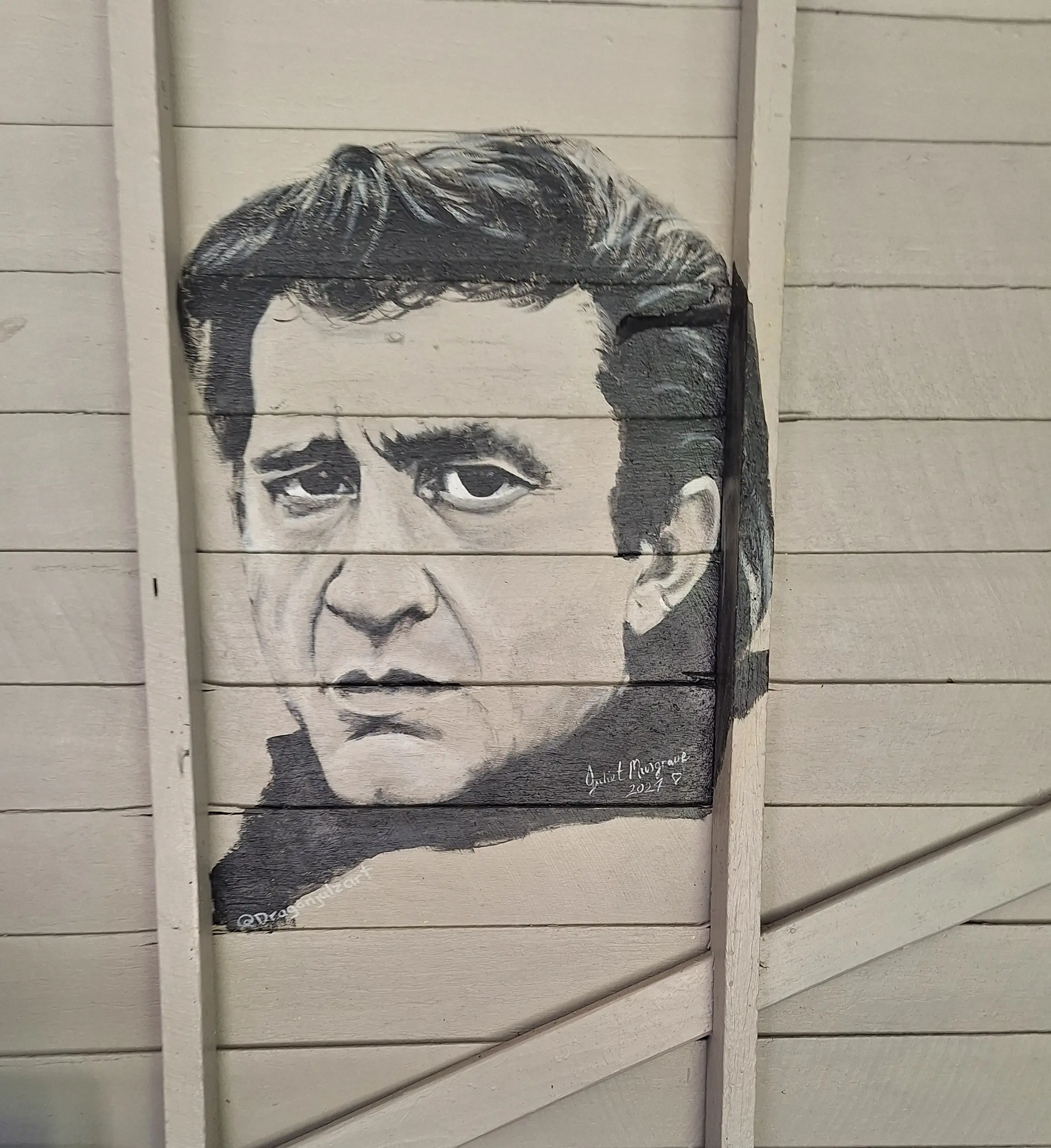 Johnny Cash Mural, Kenilworth